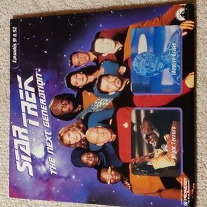 Star Trek TNG on Laser Disc Episode 91 & 92